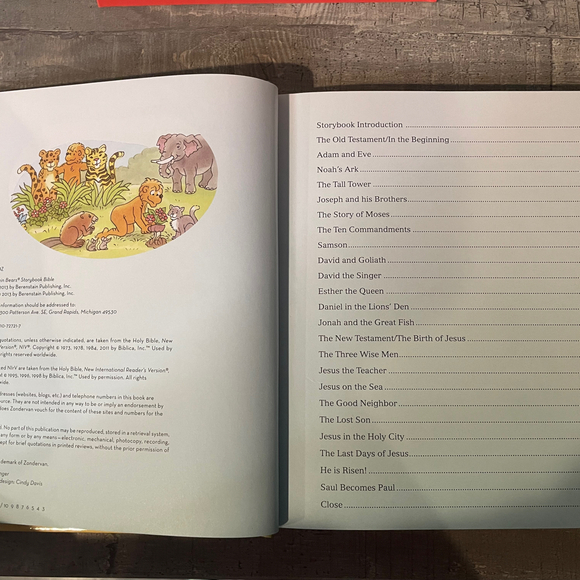 The Berenstain Bears Storybook Bible w/Audio CD - Picture 6 of 8